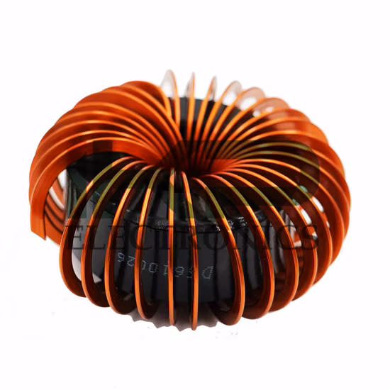 High Current Flat Wire Power Choke for Active Power Factor Correction